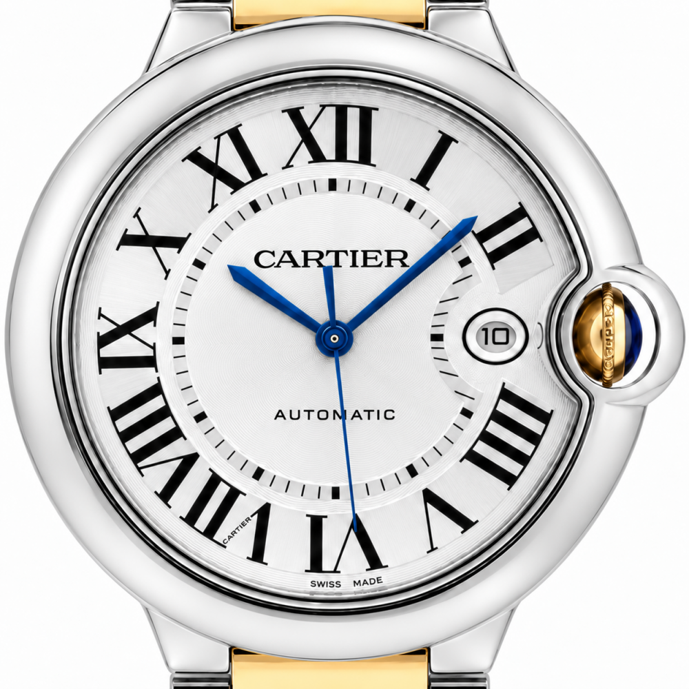 Cartier Ballon Bleu De 42MM W6920095 White Dial Watch